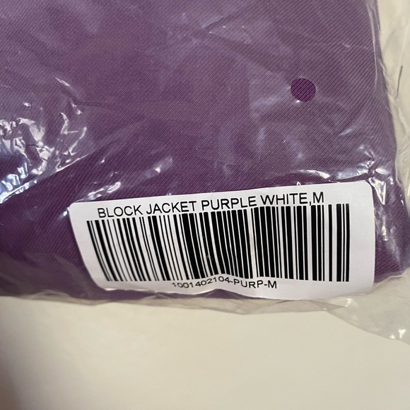 Bogey Boys Tracksuit Purple and White Jacket Men’s Size Medium NEW Macklemore - Picture 11 of 12